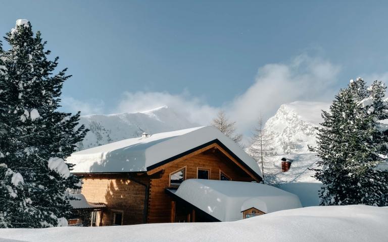 Almsommer Winterbild Almsommer Winterbild